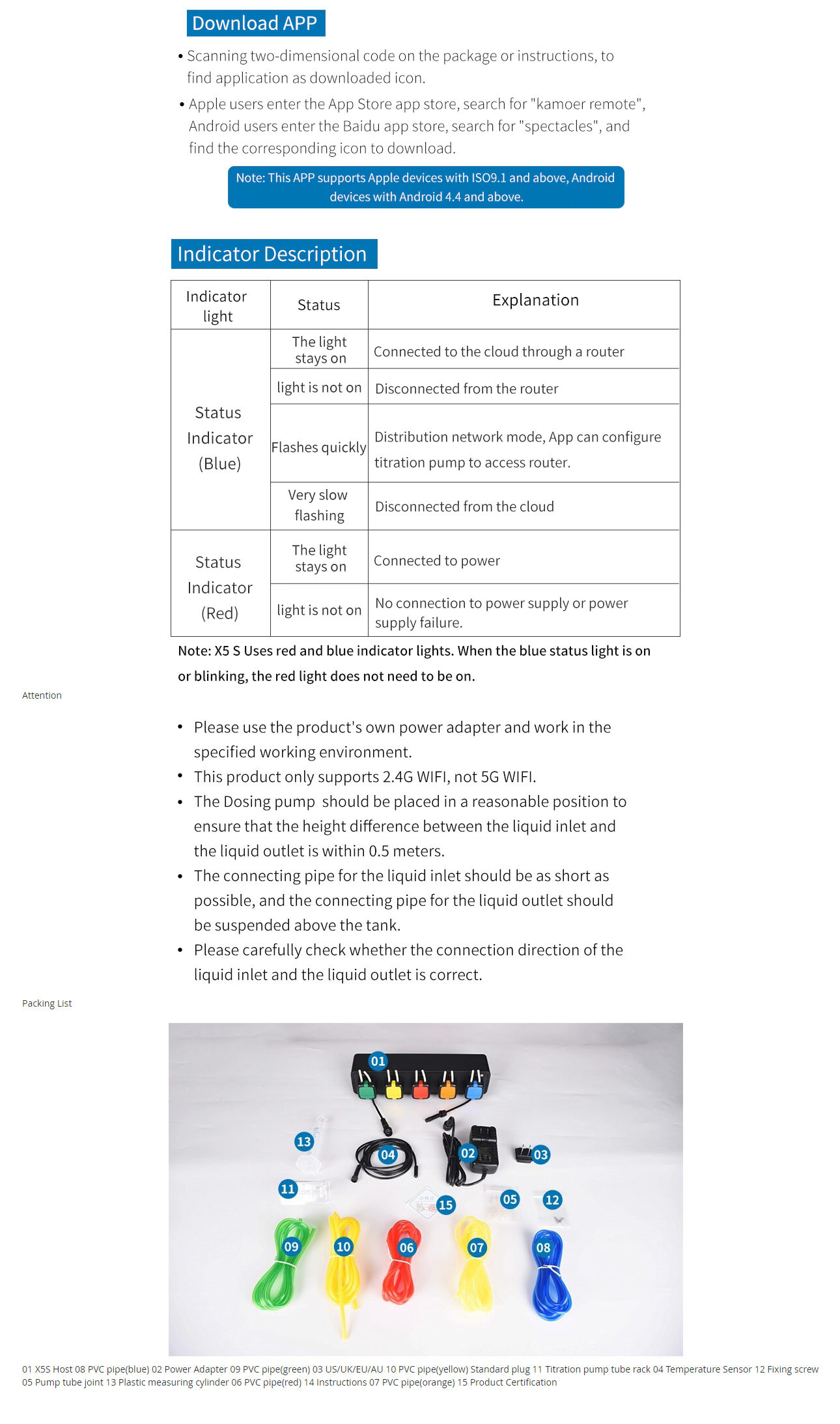 Shop Kamoer X5S 5 Channel Dosing Pump Reeftopia Australia's